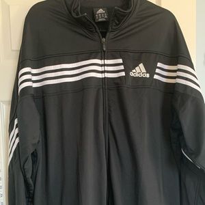 adidas Men’s track jacket. Size: 3XLT. Preowned excellent condition see pictures